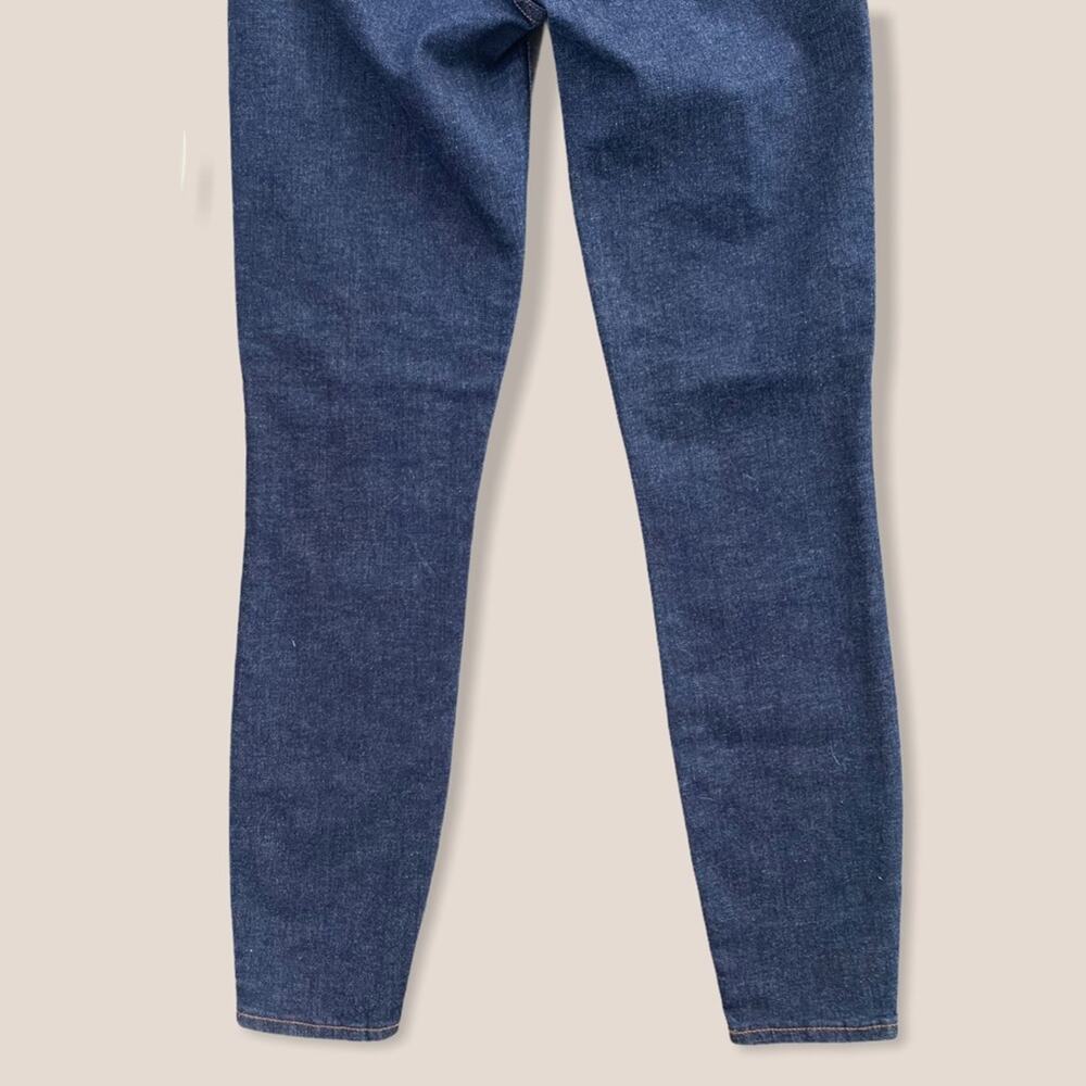 J. Crew Toothpick Classic Ankle Jeans H0189 Dark Wash Skinny Style 24 Staple - Picture 13 of 13
